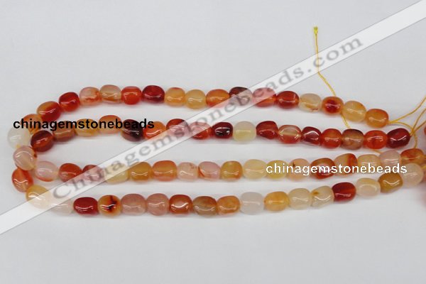 CNG06 15.5 inches 9*12mm nuggets agate gemstone beads