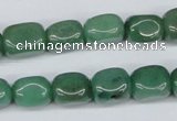 CNG08 15.5 inches 9*12mm nuggets green aventurine beads