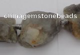 CNG1011 15.5 inches 15*25mm - 25*30mm nuggets labradorite beads