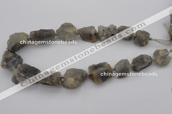 CNG1011 15.5 inches 15*25mm - 25*30mm nuggets labradorite beads