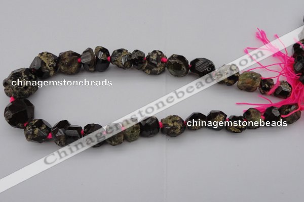 CNG1015 15.5 inches 10*14mm - 18*25mm nuggets red garnet beads
