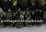 CNG1035 15.5 inches 12*16mm - 15*22mm faceted nuggets labradorite beads