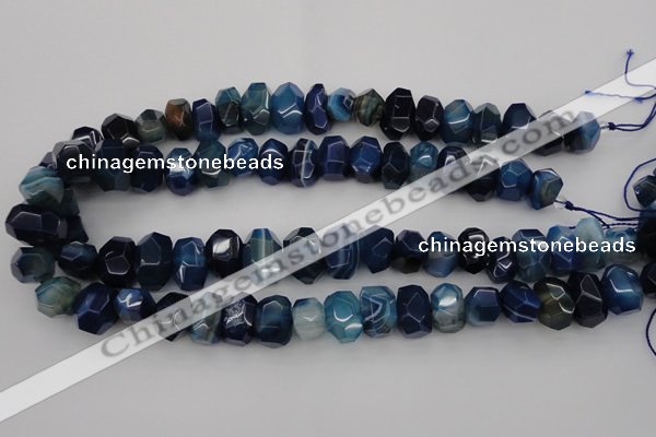 CNG1036 15.5 inches 10*14mm - 13*18mm faceted nuggets agate beads