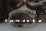 CNG1052 15.5 inches 15*25mm - 30*40mm nuggets agate gemstone beads