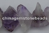 CNG1074 15.5 inches 20*30mm - 22*30mm nuggets lavender amethyst beads