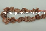 CNG1082 15.5 inches 20*25mm - 25*35mm nuggets red quartz beads