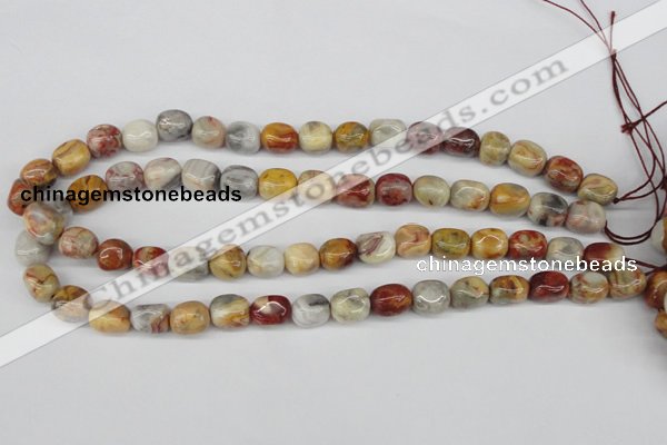 CNG11 15.5 inches 9*12mm nuggets agate gemstone beads