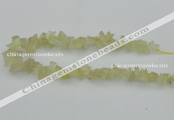 CNG1116 15.5 inches 8*12mm - 13*18mm nuggets lemon quartz beads