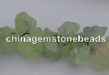 CNG1120 15.5 inches 8*12mm - 13*18mm nuggets green rutilated quartz beads