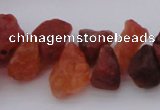 CNG1123 15.5 inches 8*12mm - 13*18mm nuggets red agate beads