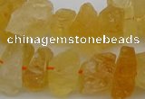 CNG1133 15.5 inches 8*12mm - 13*18mm nuggets citrine beads