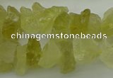 CNG1134 15.5 inches 8*12mm - 13*18mm nuggets lemon quartz beads