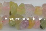 CNG1139 15.5 inches 8*12mm - 13*18mm nuggets mixed quartz beads