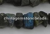 CNG1140 15.5 inches 8*12mm - 13*18mm nuggets labradorite beads