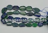 CNG1155 15.5 inches 20*25mm - 25*35mm freeform chrysocolla beads