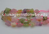 CNG1167 15.5 inches 15*25mm - 25*30mm nuggets mixed quartz beads