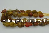 CNG1168 15.5 inches 15*25mm - 25*30mm nuggets agate beads