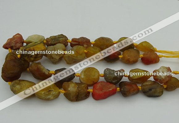 CNG1168 15.5 inches 15*25mm - 25*30mm nuggets agate beads