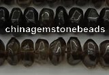 CNG1181 15.5 inches 6*14mm - 8*14mm nuggets smoky quartz beads