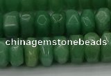 CNG1184 15.5 inches 6*14mm - 8*14mm nuggets green aventurine beads