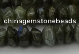 CNG1186 15.5 inches 6*14mm - 8*14mm nuggets labradorite beads