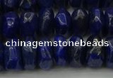 CNG1188 15.5 inches 6*14mm - 8*14mm nuggets lapis lazuli beads