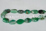 CNG1204 15.5 inches 20*30mm - 25*35mm freeform agate beads