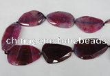 CNG1212 15.5 inches 30*45mm - 40*50mm freeform agate beads