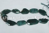 CNG1233 15.5 inches 20*35mm - 35*45mm freeform agate beads