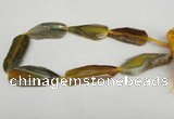 CNG1234 15.5 inches 20*40mm - 25*55mm freeform agate beads