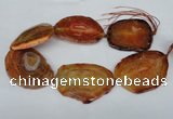 CNG1237 15.5 inches 40*50mm - 55*65mm freeform agate beads