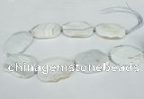 CNG1242 15.5 inches 30*40mm - 40*50mm freeform agate beads