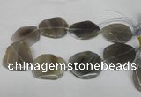 CNG1253 15.5 inches 30*40mm - 45*50mm freeform agate beads