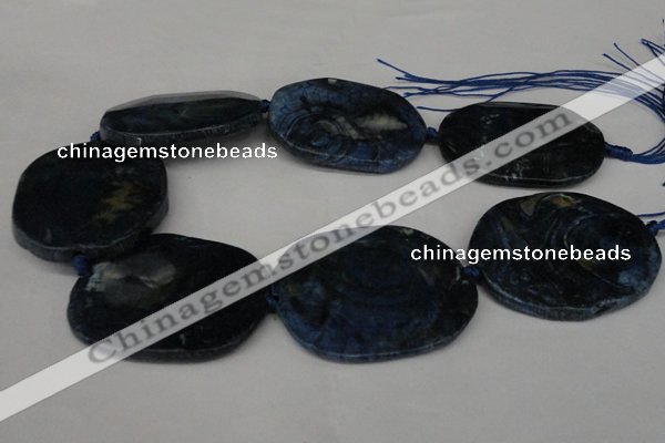 CNG1260 15.5 inches 40*50mm - 45*55mm freeform agate beads