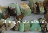 CNG1316 15.5 inches 12*16mm - 15*20mm nuggets australia chrysoprase beads