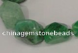 CNG1359 15.5 inches 8*10mm - 20*25mm faceted nuggets agate beads