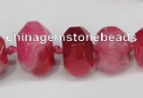 CNG1365 15.5 inches 8*12mm - 22*30mm faceted nuggets agate beads