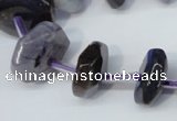 CNG1377 15.5 inches 8*14mm - 10*30mm faceted nuggets agate beads