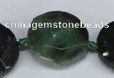 CNG1407 15.5 inches 20*25mm - 30*35mm faceted freeform agate beads