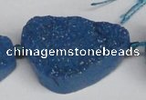 CNG1421 15.5 inches 25*35mm - 30*40mm freeform agate beads