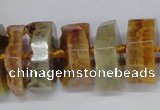 CNG1486 15.5 inches 10*15mm - 12*25mm nuggets agate gemstone beads