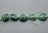 CNG1515 8 inches 20*30mm - 25*35mm freeform agate beads