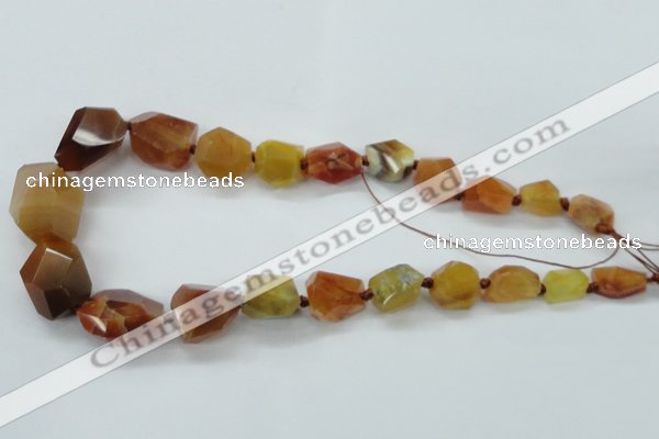 CNG1547 15.5 inches 10*14mm - 20*30mm nuggets agate beads
