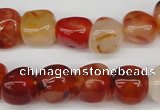 CNG16 15.5 inches 11*12mm nuggets agate gemstone beads