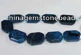 CNG1682 15.5 inches 30*40mm freeform agate gemstone beads wholesale