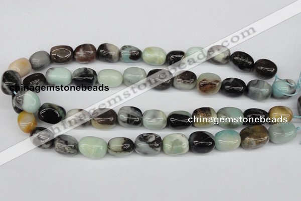 CNG17 15.5 inches 12*16mm nuggets amazonite gemstone beads