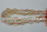 CNG1701 15.5 inches 15*20mm - 18*35mm nuggets citrine beads