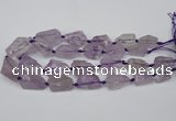 CNG1704 15.5 inches 15*20mm - 18*35mm nuggets amethyst beads