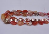 CNG1711 15.5 inches 15*20mm - 20*30mm nuggets red agate beads