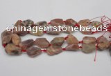 CNG1714 15.5 inches 15*20mm - 20*30mm nuggets sunstone beads